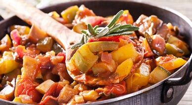 Vegetable stew cures gout
